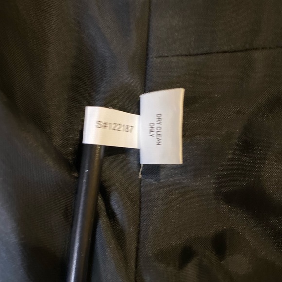 Kay Unger Black Strapless Tiered Evening Gown - Picture 8 of 11